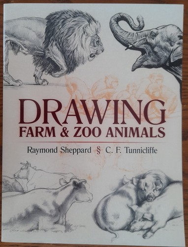 Drawing farm and - farm, animal