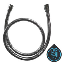 Swirl Shower Hose Chrome 10mm