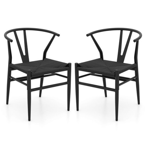 Wishbone dining chair set - wishbone,