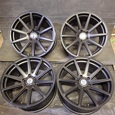 BK Racing 9.5x19 5x112 Alloy Wheels New Shop Soiled Audi VW Mercedes
