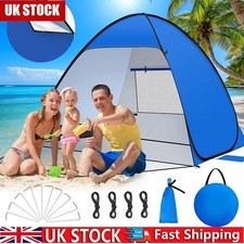 Blue Pop Up Beach Tent