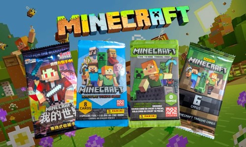 Minecraft trading card - trading, packs