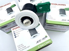 10 x JCC FIREGUARD JC94113WH FIre Rated  GU10 Downlights -  White Bezel