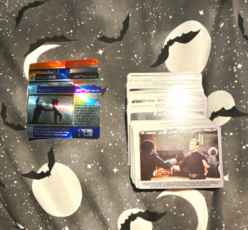 007 spy files cards - 007, no