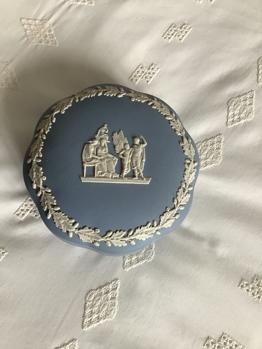 Wedgewood jasperware trinket - wedgewood,