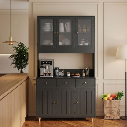 Tall kitchen larder pantry - larder,