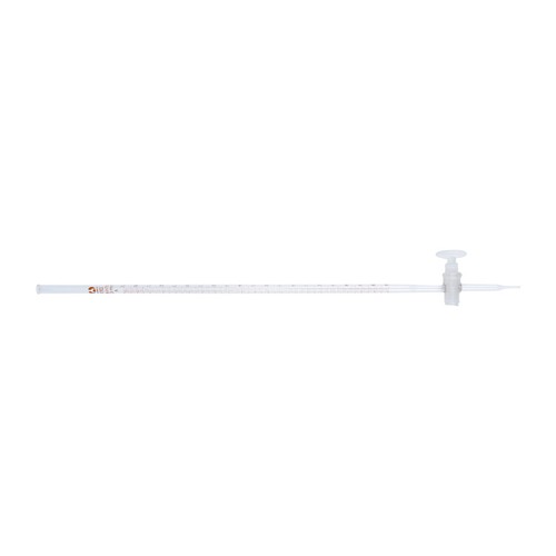 Reusable glass acid burette - acid,
