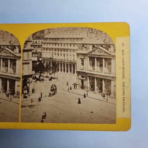 Paris stereoview c1870 real - stereoview,
