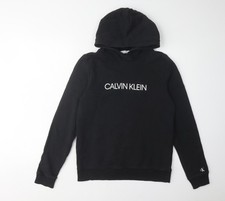 Calvin Klein Boys Black Hoodie