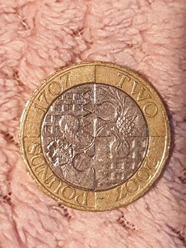 1707 pound coin - pound,