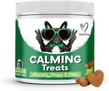 NutriPaw Calming Treats For Dogs - Reduce Stress, Fear, Separation Anxiety, Bark