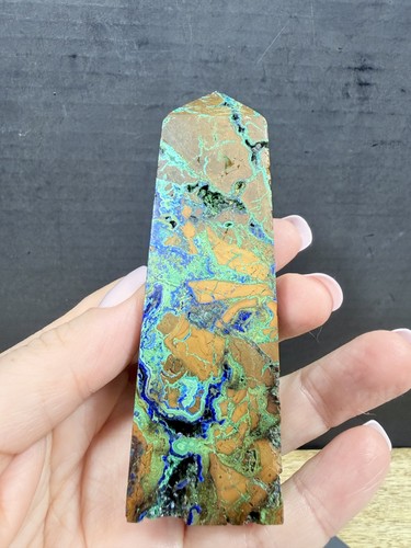 Crystal malachite chrysocolla - malachite,