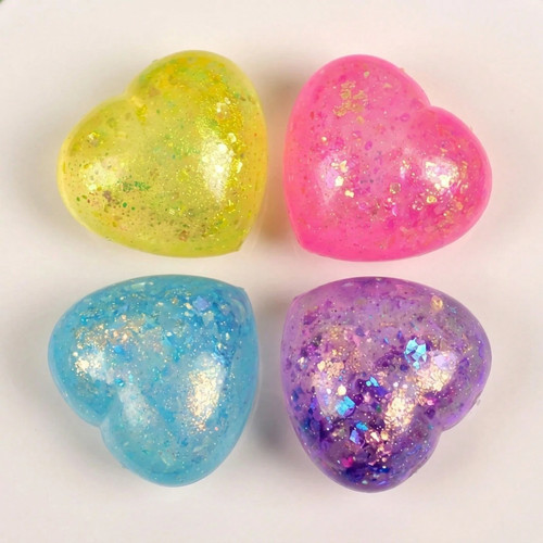 1pc glowing heart shaped - glowing, heart-shaped