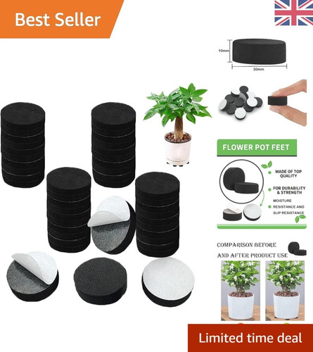 40pcs non slip plant pot - non-slip,
