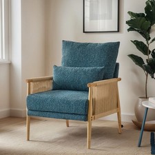 Mid Century Chenille Lounge