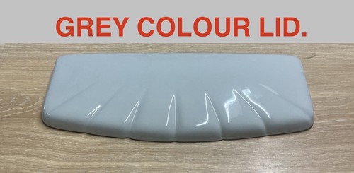 Toilet cistern lid grey - toilet,