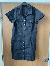 Size 16 Black Denim Dress