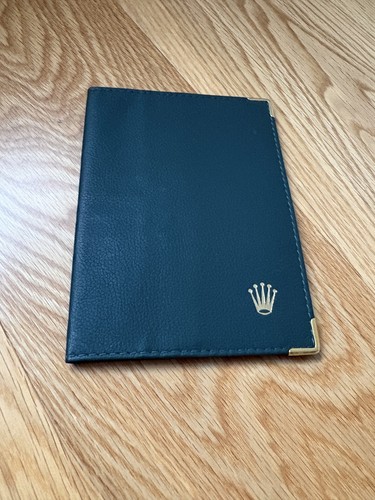 Rolex leather green - leather, passport