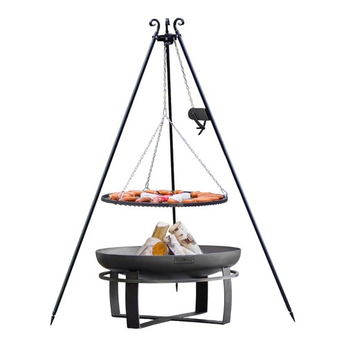 Viking fire bowl - bowl, tripod