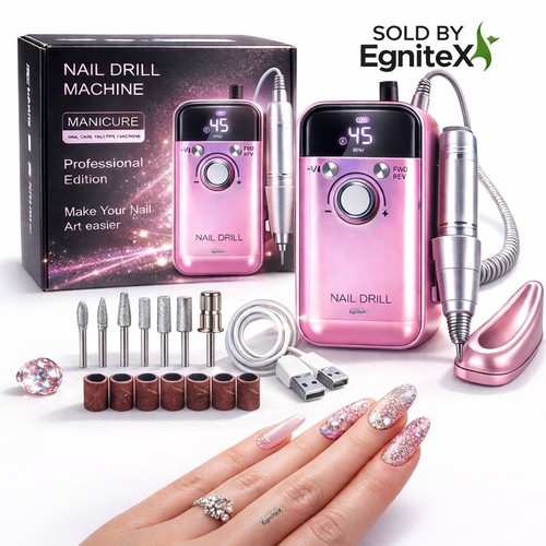 Electric nail drill - nail, machine