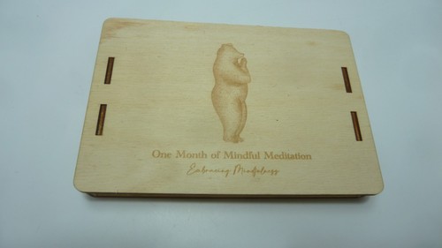 One month mindful - one, of