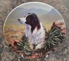 THE BORDER COLLIE SERIES,HIGHLAND SCOUT PLATE, COLLECTABLE, DOG, BEST FRIEND.
