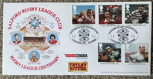 Salford rugby league - rugby, 1995