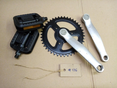 Chain wheel 42t crank - wheel, set