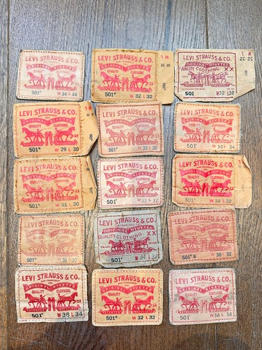 Vintage 501 levi labels 10 - levi's,