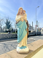 ANTIQUE 20" PLASTER CHALKWARE