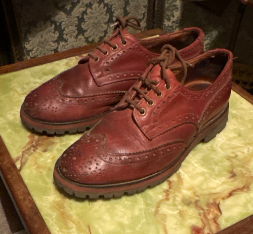 Trickers men red leather - trickers,
