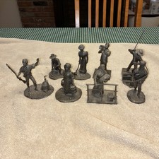 Lot Of 8 1974 - 75 Fine Pewter