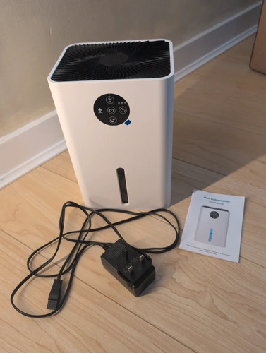 Small white dehumidifier - small,
