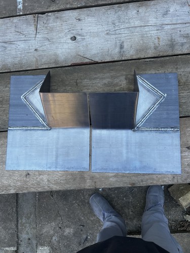 Lead corners for - work),