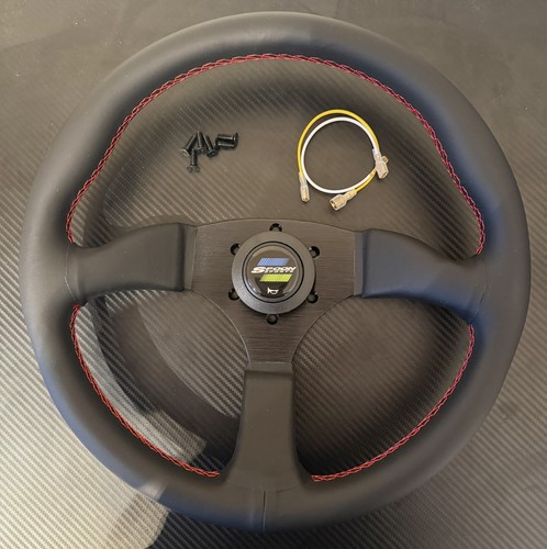 Spoon style steering wheel - spoon,