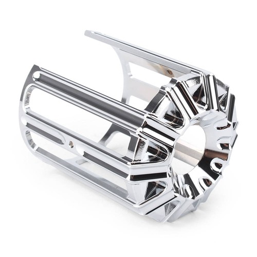 Chrome oil filter cover - cover, cap