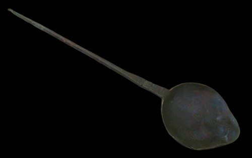 Ancient byzantine bronze - ancient, spoon