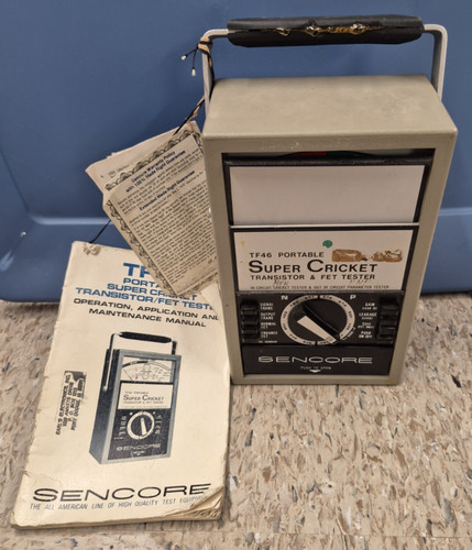 Vintage sencore tf46 portable - vintage,