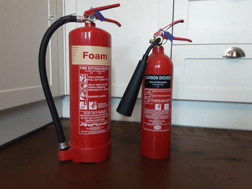Fire extinguishers co2 - co2, and