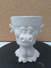 UNPAINTED CERAMIC BISQUE - COW