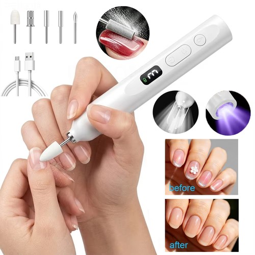 Electric nail file drill - nail, file&drill