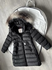 Girls Black moncler Coat /