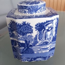 Vintage Spode Blue Italian Tea