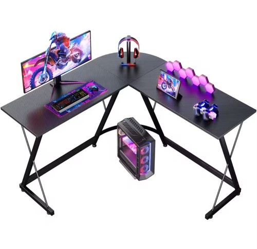 Shaped gaming desk corner pc - l,