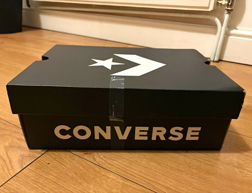 Converse empty shoe - converse,