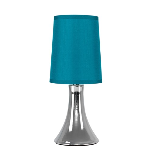 Chrome touch table - touch, lamp