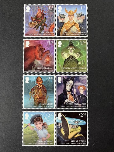 2023 mnh discworld terry - mnh,