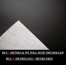 Black Heavy Upholstery Faux