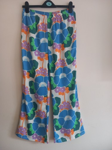 Zara floral pattern wide leg - wide,
