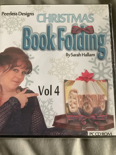 Christmas book folding